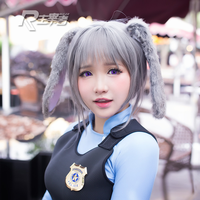 主宰者 疯狂动物城judy兔朱迪兔子拟人服cos服装全套特价