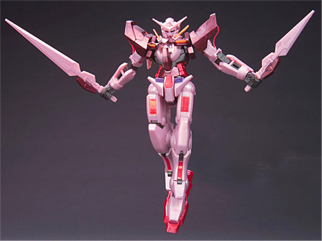 蓝天拼装模型 万代1/144 hg 00-31 三红能天使高达(trans-am模式)