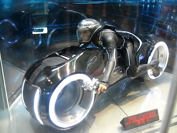 创战纪 山姆 光影机车 摩托 tron legacy sam flynn hottoys 模型