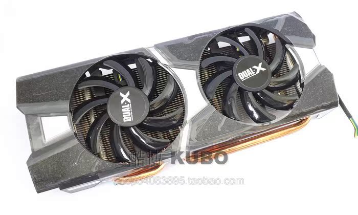 蓝宝石r9 280白金版oc dual-x oc r9 380 d5限量版oc 显卡散热器