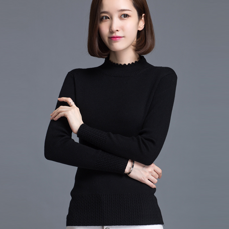 正品[大款毛衣修身长]老年胖妈妈大款毛衣评测