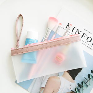 韩国简约小清新透明笔袋