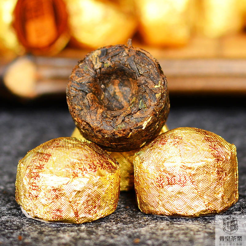 普洱茶熟茶 普皇糯米香迷你特级普洱小沱茶250g 普洱糯香茶 包邮