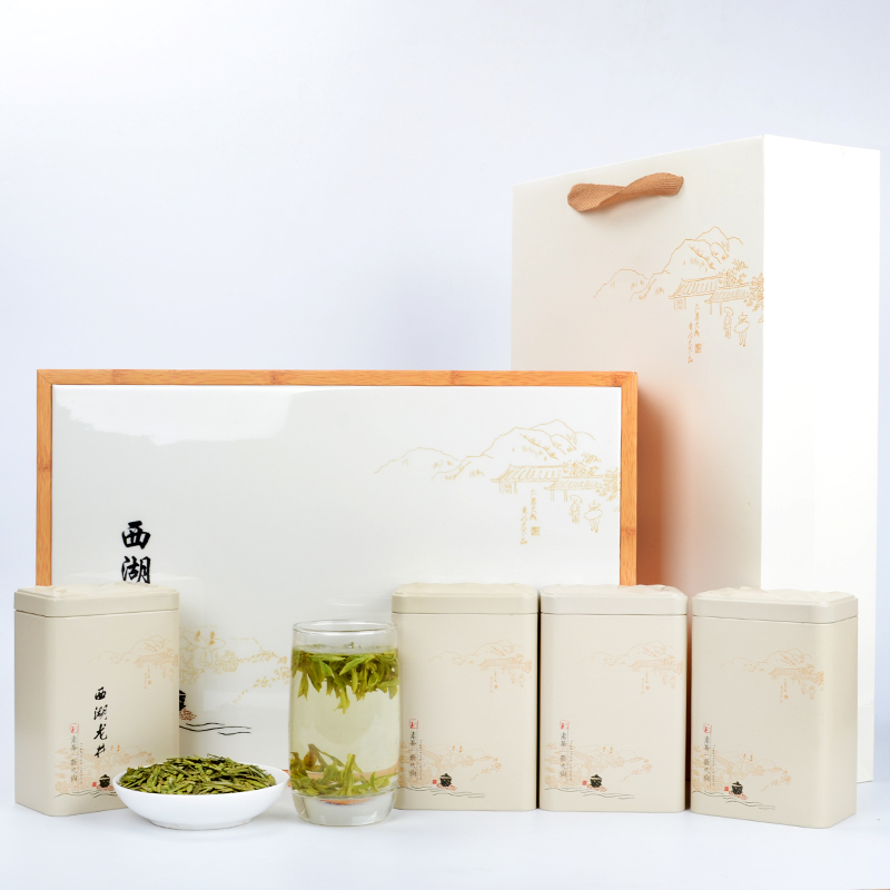 2016新茶杭州西湖龙井礼盒装 绿茶茶叶 龙井茶 明前特级500g包邮