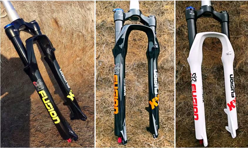 26寸sram 速连前叉rs xc30 山地车前叉可锁死rockshox 油簧前叉