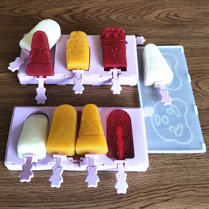 硅胶雪糕棒冰模具带盖无毒创意diy家用自己做冰棒冰糕冰棍模具