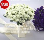 外景拍摄花 手捧花 摄影道具 新娘手拿花 韩式摄影道具 影楼新款