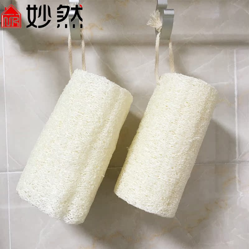 【天猫超市】妙然丝瓜络洗澡搓澡巾洗碗巾不沾油老丝瓜囊干瓤筋