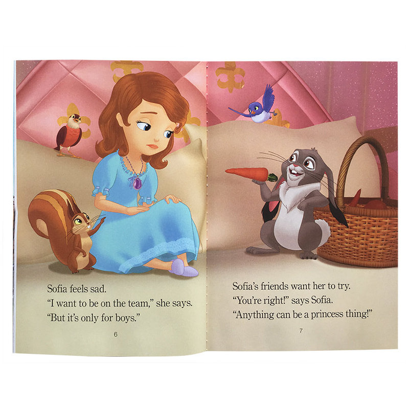 英文童书绘本 sofia the first 苏菲亚公主8册套装 disney迪士尼