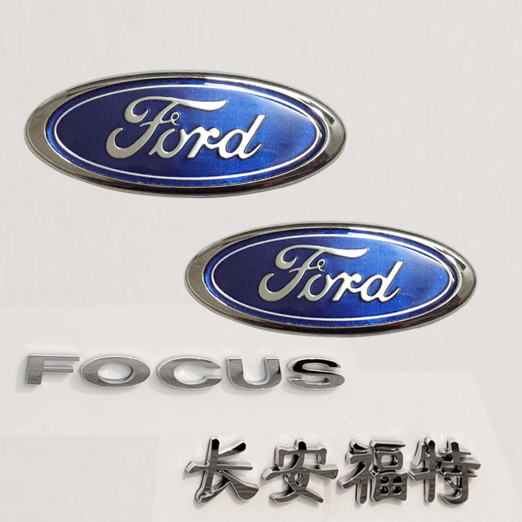 福特福克斯嘉年华致胜长安福特字标 focus英文标 ford