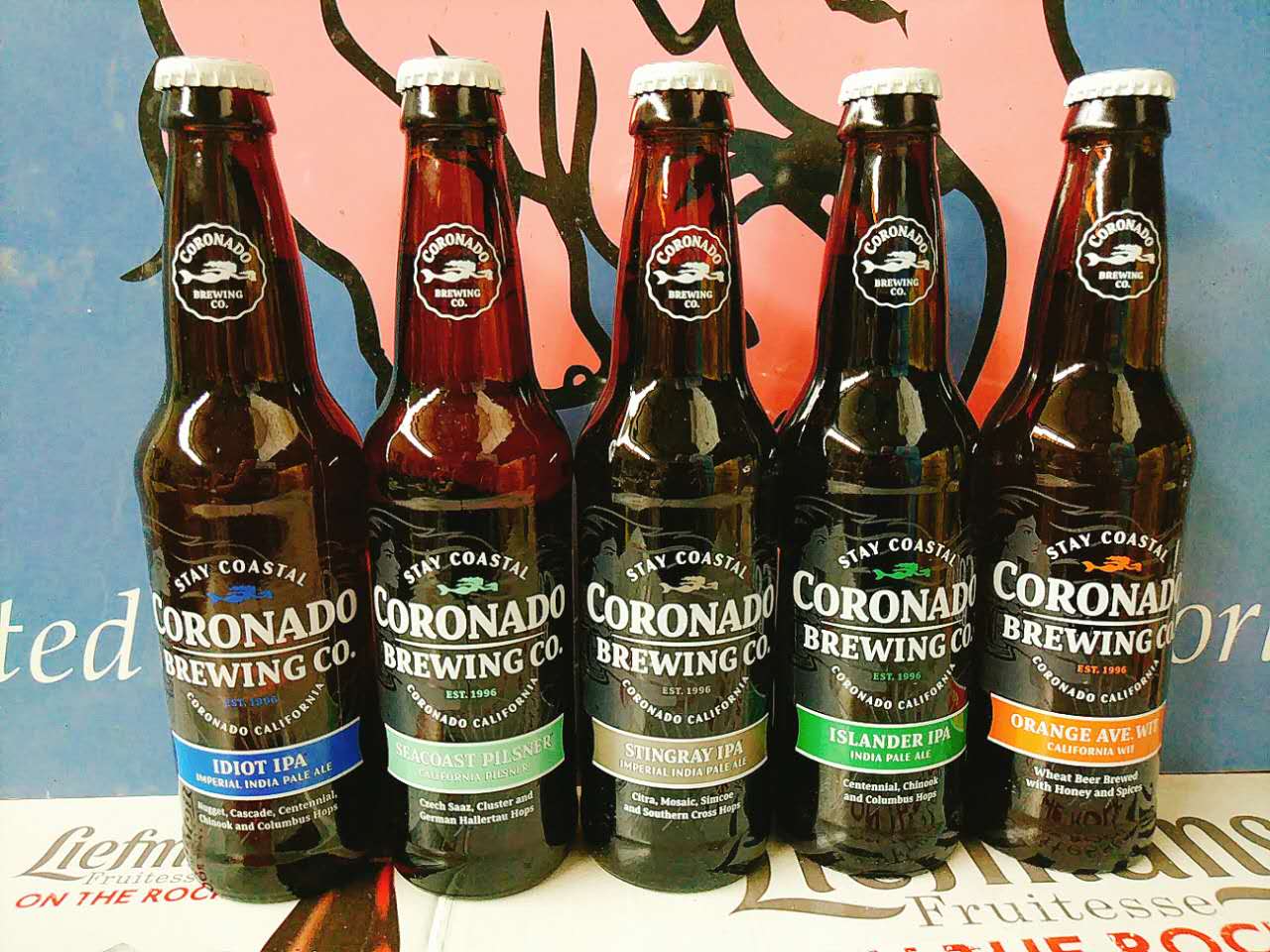 美国精酿 coronado brewing co 科罗娜多橙香大道小麦啤酒 355ml