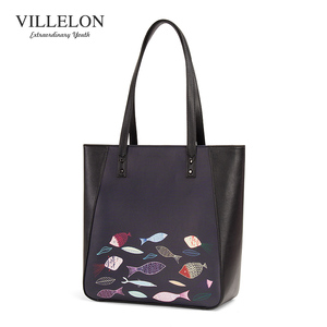 Villelon单肩大容量托特包