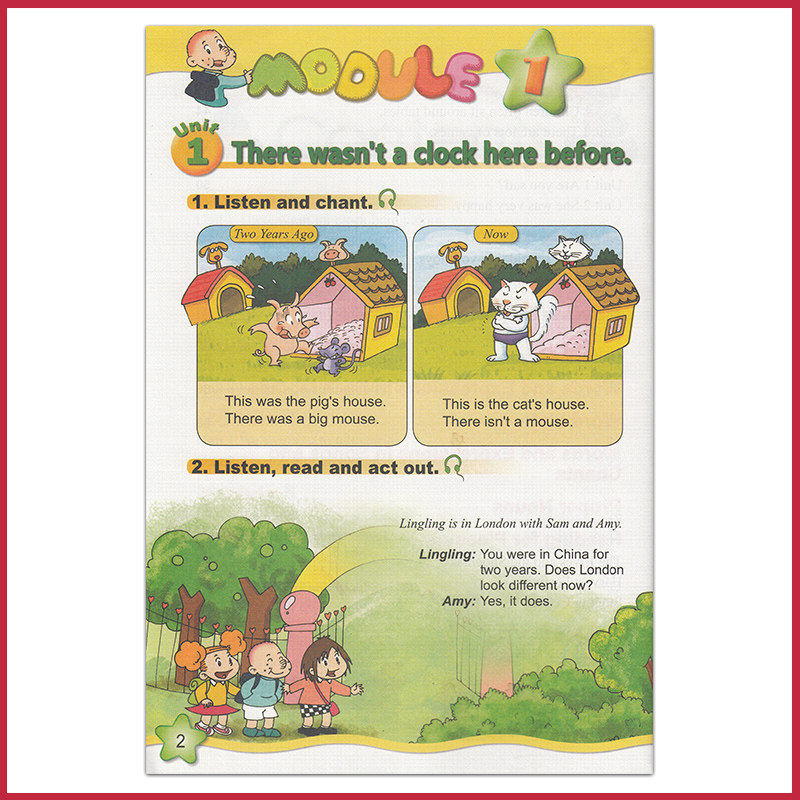 外研版五年级上册英语书 小学英语教材课本教科书 5年级上册 一年级