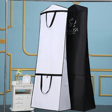 包邮 折叠手提两用袋子加厚婚纱礼服防尘罩拖尾婚纱防尘套定做LOGO