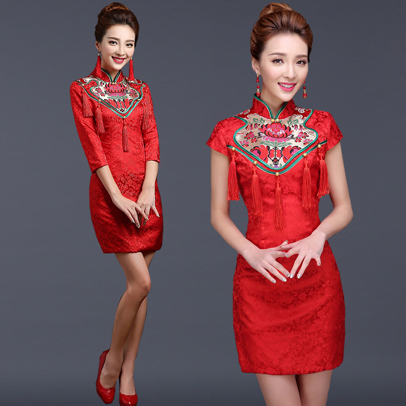 正品[旗袍发型视频]简单旗袍发型视频评测 新娘