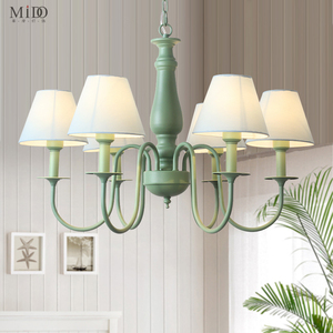 法式田园铁艺吊灯