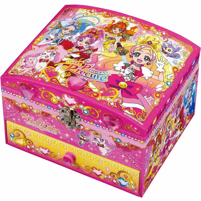 日本代购光之美少女玩具文具魔法棒变身器可爱秘密宝盒包邮