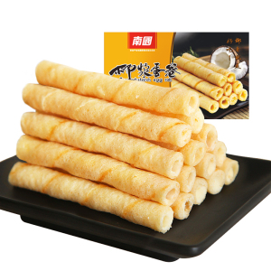 海南特产南国椰浆蛋卷180g