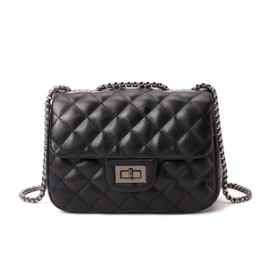 小香风菱格链条包