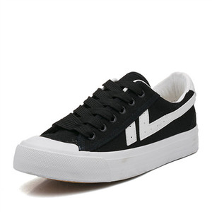 明星同款平底休闲帆布鞋