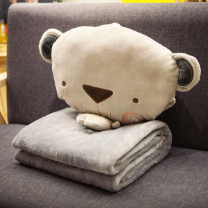 抱枕+被子两用靠垫