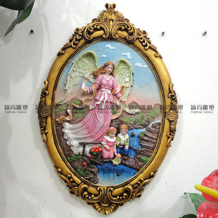浮雕 精品天使壁画 新款特价欧式树脂壁挂浮雕画立体装饰创意壁挂壁饰