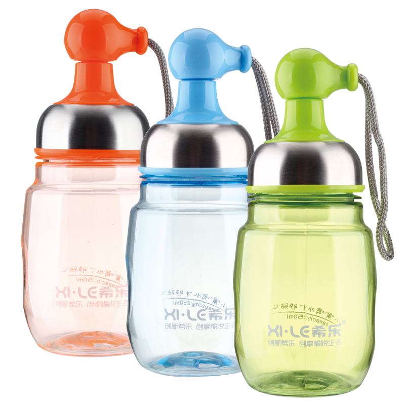 [2015爆款]希乐儿童水杯小嘴宝宝小杯子太空杯塑料水杯宝宝水杯XL-1331\/1332_母婴