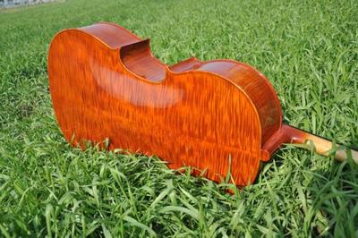 [2015爆款]全手工高档花纹大提琴 4AA演奏级虎