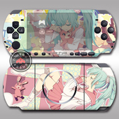 PSP3000配件 初音未来痛贴MIKU初音PSP2000 动漫贴纸 PSP痛机贴膜