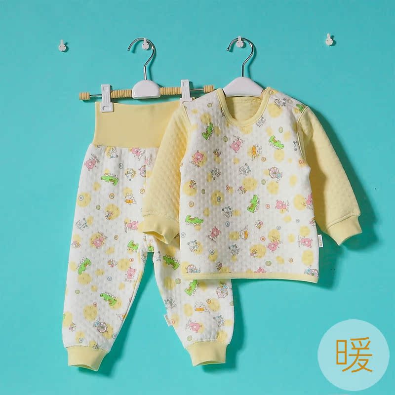 正品[护肚 套装]宝宝护肚内衣套装评测 自发热护