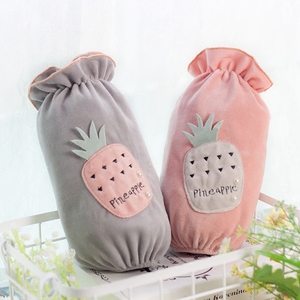 冬季可爱毛绒学生护袖 