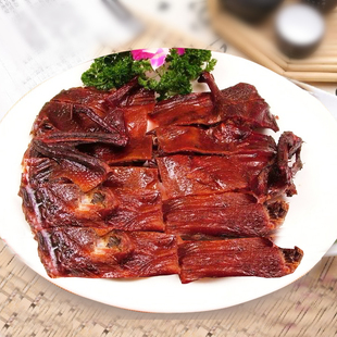 板鸭 湖南常德益阳特产小吃熟食香辣特辣酱鸭烤鸭年货零食 湖南酱板鸭