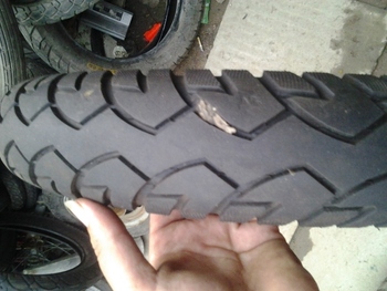 二手电动车轮胎16×3.0朝阳大力神真空胎【九