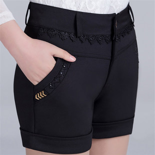 购买<em>2015新款秋冬季</em>裤裙 加厚毛呢<em>短裤</em> 韩版女