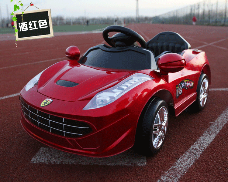 保时捷儿童电动四轮汽车带遥控宝宝可坐双驱双电瓶汽车包邮免运费