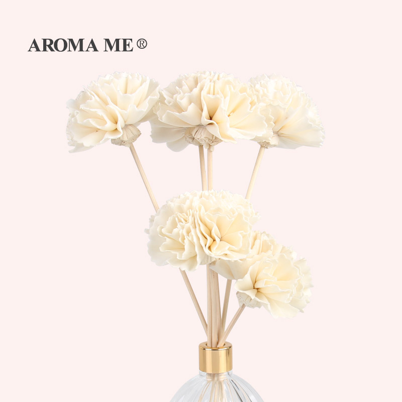 aroma me无火香薰配件干花藤条鸡冠花型通草花香薰补充液挥发干花