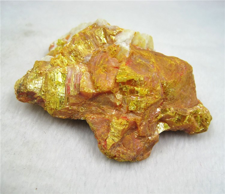 雌黄 三硫化二砷 雄黄石之家矿物标本 Orpiment 9300