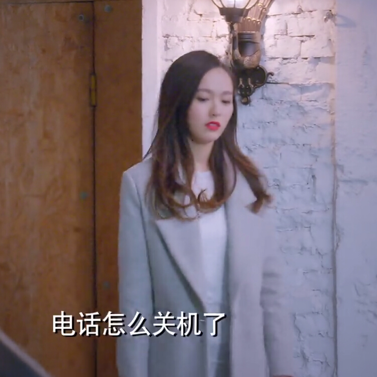 克拉恋人同款女装唐嫣米朵中长款呢子大衣女2015秋冬灰色毛呢外套