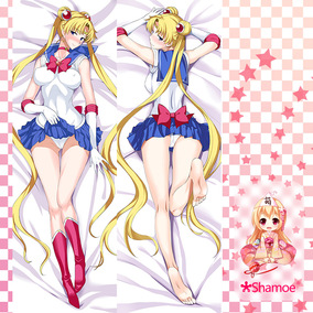 原创美少女战士抱枕月野兔月亮靠垫水冰月枕头动漫sailormoon周边