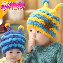 推荐最新儿童帽子包邮加绒 珊瑚绒儿童帽子织