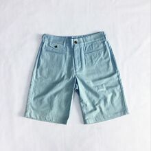 无名潮品 Clot 16SS海员风牛仔蓝短裤休闲裤 浅蓝水洗 陈冠希