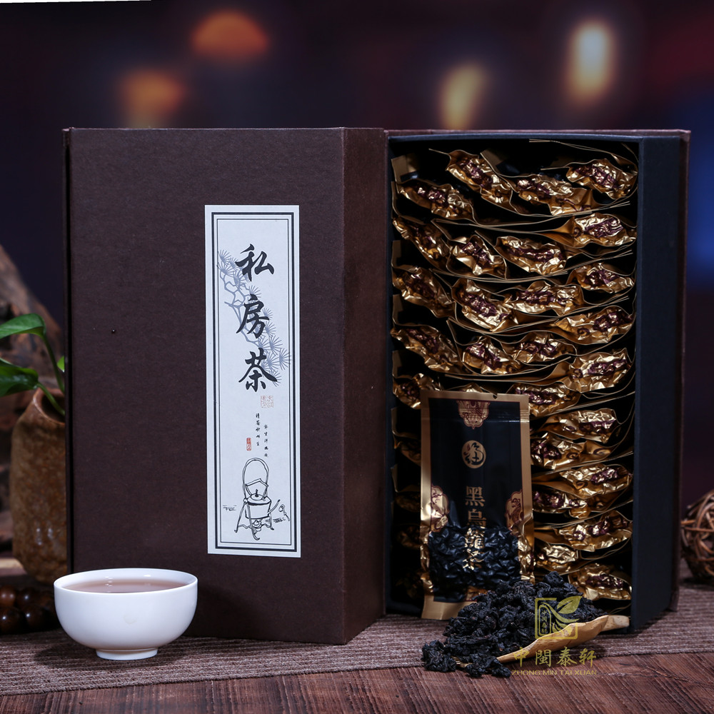 油切黑乌龙茶高浓度新茶铁观音乌龙茶纯天然500克包邮