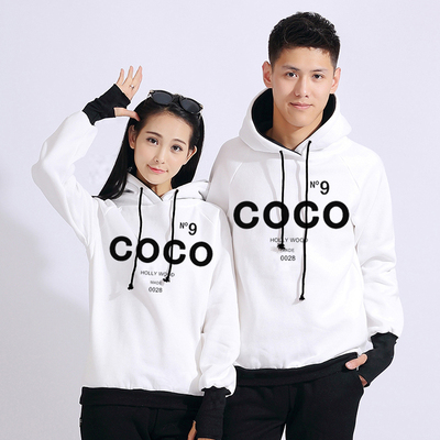 衣服 男士上装 情侣装卫衣coco              