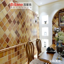 哑光地中海田园仿古砖300x300卫生间墙砖 简约现代厨房瓷砖地砖