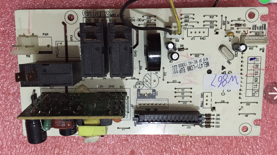 格兰仕微波炉配件wd900asl23i-3主板电脑板触摸板gal9907n-01