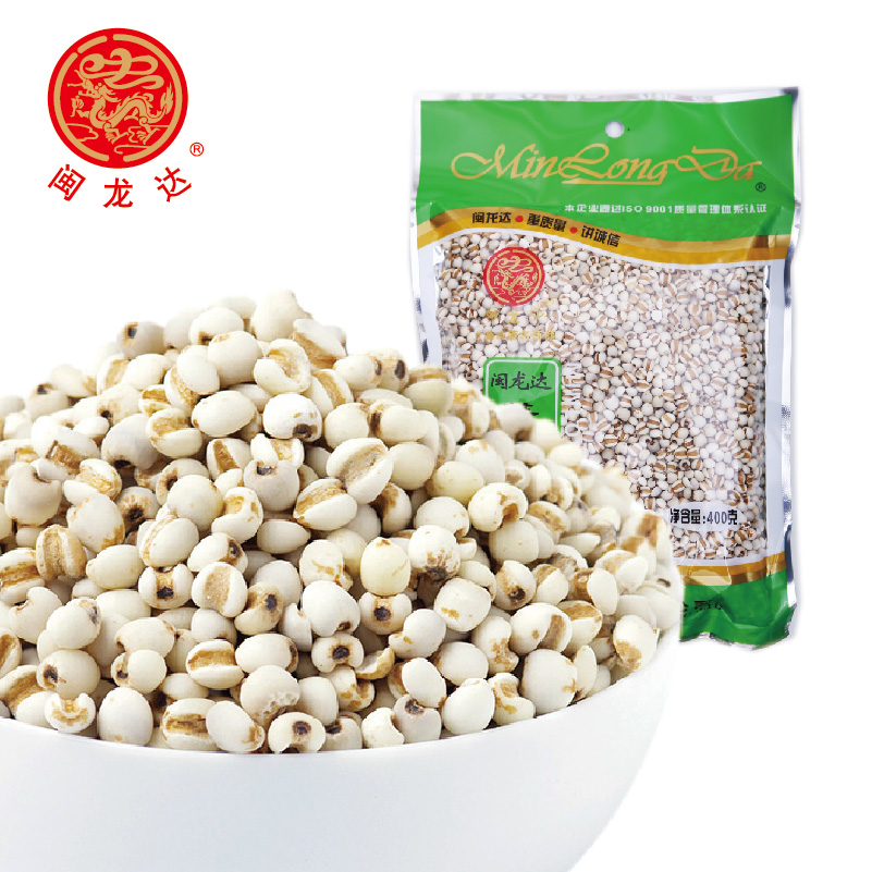 闽龙达五谷杂粮半透明薏仁薏米仁每袋400g