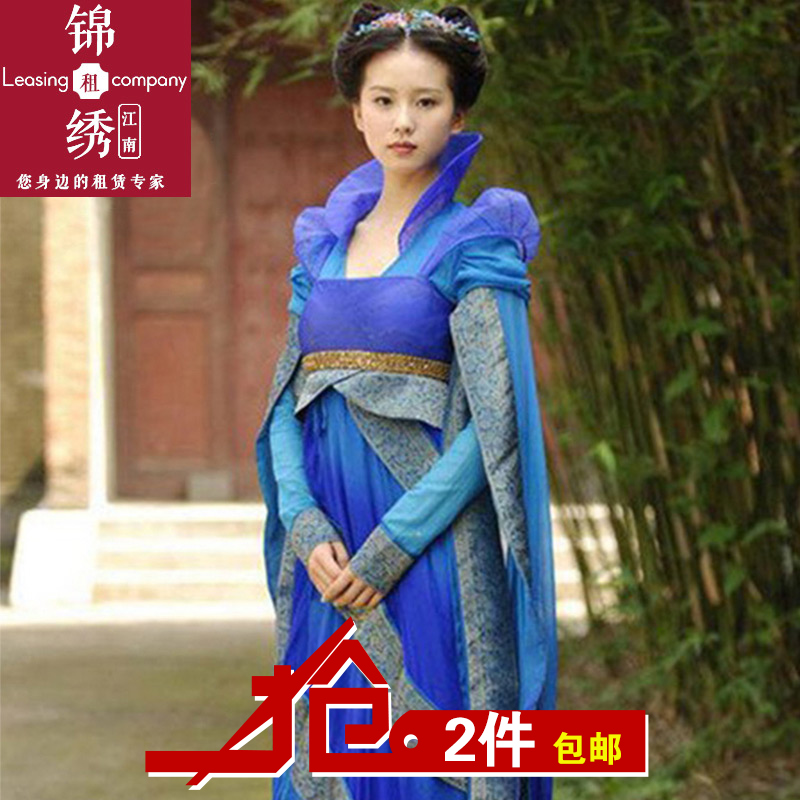 出租古装服装仙剑3之龙葵广袖流仙裙 仙女裙 圣诞年会元旦演出服