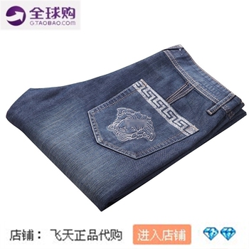 海外大牌正品代购欧洲站男士修身范家牛仔裤韩
