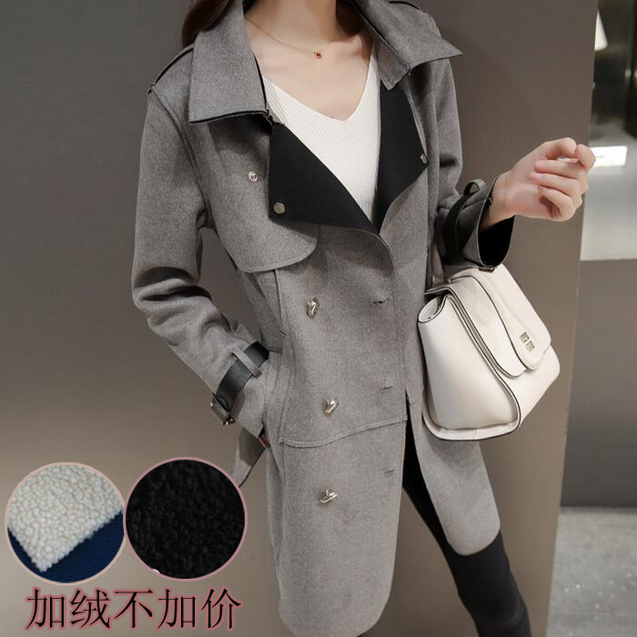 大摆裙流苏打底圆领连衣裙蕾丝长裙秋冬无袖宽