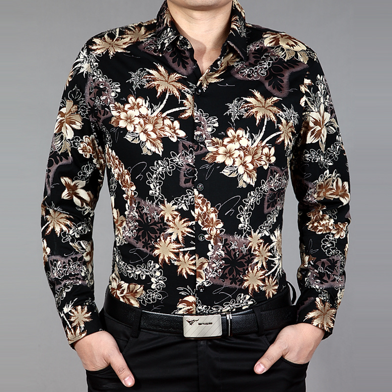 夏季男士长袖薄款衬衫丝光棉免烫寸衣中年男土